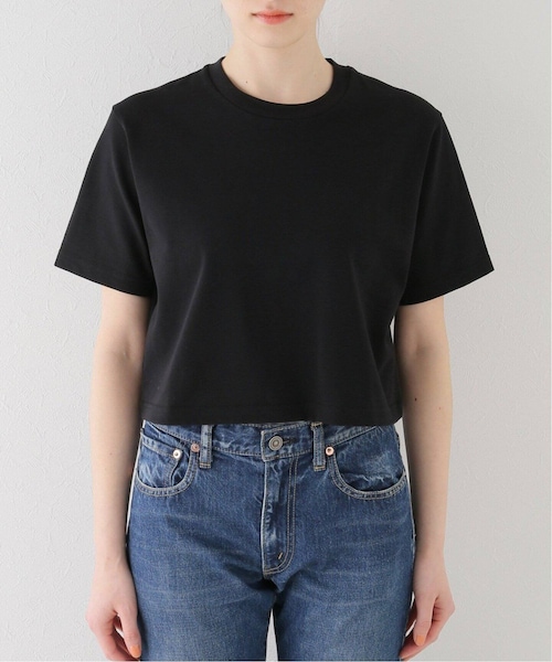 ミューズドゥドゥーズィエムクラス　ネイビー Tシャツ DEUXIEME CLASSE - MUSE de Deuxieme Classe/ミューズ ドゥ