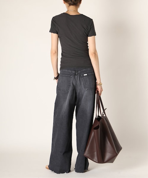 美品ミューズドゥドゥーズィエムクラス SURT 5pocket バギー SURT/サート】 5 POCKET バギー（デニムパンツ・ジーンズ）｜MUSE de