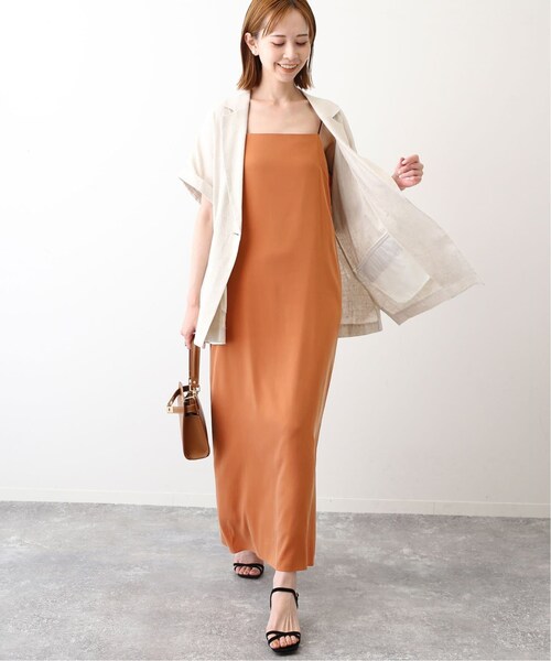 SLOBE IENA アイラインキャミワンピース SLOBE IENA（スローブイエナ）の「Iラインキャミワンピース