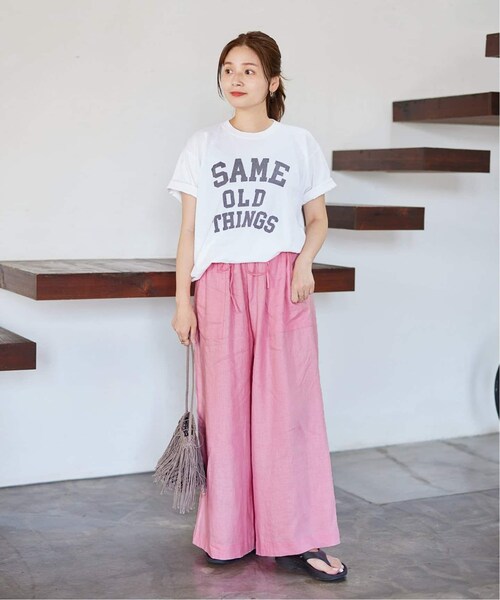 JOURNAL STANDARD パンツ ピンク JOURNAL STANDARD｜ジャーナルスタンダードのパンツ（ピンク