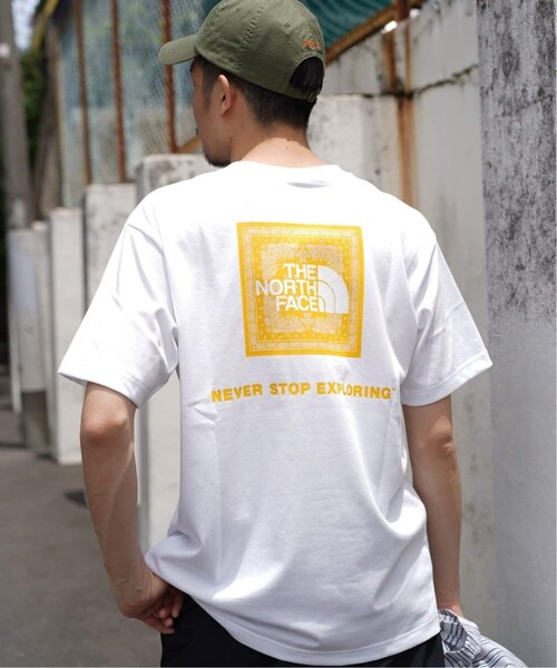 417 EDIFICE（フォーワンセブンエディフィス）の「【THE NORTH FACE / ザ ノースフェイス】 Bandana Square Logo Tシャツ（その他・ブラック/M/L/XL）」の8枚目の写真