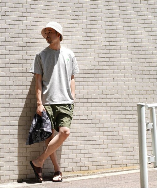 417 EDIFICE（フォーワンセブンエディフィス）の「【THE NORTH FACE / ザ ノースフェイス】 Bandana Square Logo Tシャツ（その他・ブラック/M/L/XL）」の12枚目の写真