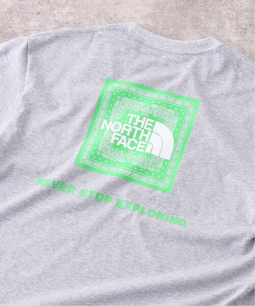 417 EDIFICE（フォーワンセブンエディフィス）の「【THE NORTH FACE / ザ ノースフェイス】 Bandana Square Logo Tシャツ（その他・ブラック/M/L/XL）」の2枚目の写真