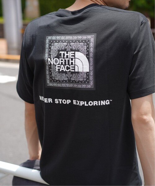 417 EDIFICE（フォーワンセブンエディフィス）の「【THE NORTH FACE / ザ ノースフェイス】 Bandana Square Logo Tシャツ（その他・ブラック/M/L/XL）」の6枚目の写真