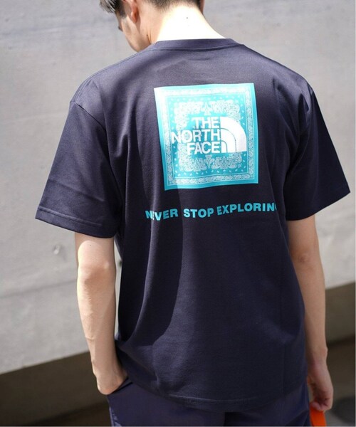 417 EDIFICE（フォーワンセブンエディフィス）の「【THE NORTH FACE / ザ ノースフェイス】 Bandana Square Logo Tシャツ（その他・ブラック/M/L/XL）」の14枚目の写真