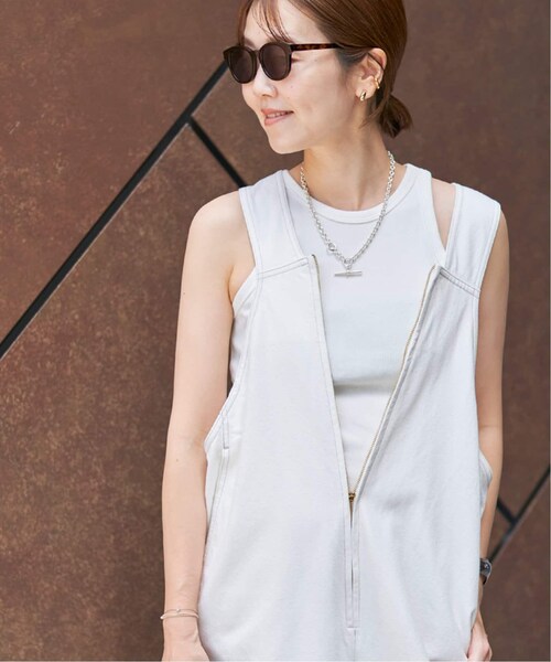 新品Plage AMERICAN SLEEVEタンク白アメスリタンクトップ plage（プラージュ）の「アメリカンスリーブタンクトップ（）」 - WEAR