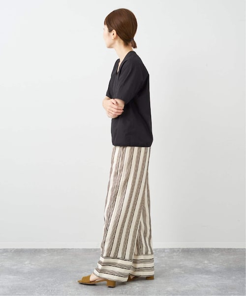 【2023SS】plage Typewriter T ブラウス ブラック plage（プラージュ）の「Typewriter T ブラウス（）」 - WEAR