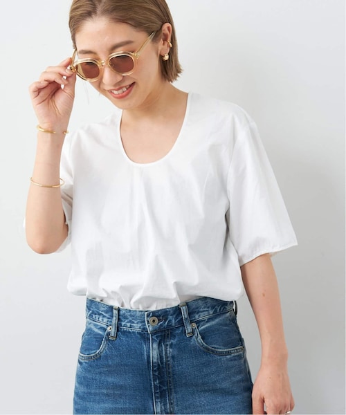 【2023SS】plage Typewriter T ブラウス ブラック plage（プラージュ）の「Typewriter T ブラウス（）」 - WEAR