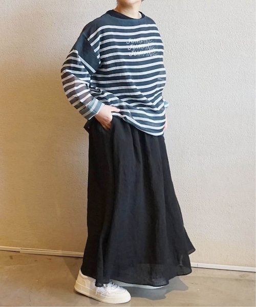 【迷迭香 / マンネンロウ】 MESH BASQUE SHIRT 山荘飯島 JOURNAL STANDARD LUXE（ジャーナルスタンダード ラックス）の