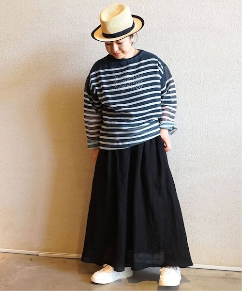 よ*ぴ様 迷迭香 MESH BASQUE SHIRT ブラック サイズ3 迷迭香 / マンネンロウ】 MESH BASQUE SHIRT（シャツ／ブラウス
