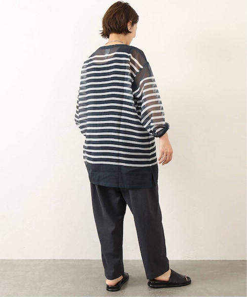 【迷迭香 / マンネンロウ】 MESH BASQUE SHIRT 山荘飯島 迷迭香 | マンネンロウ MESH BASQUE SHIRT
