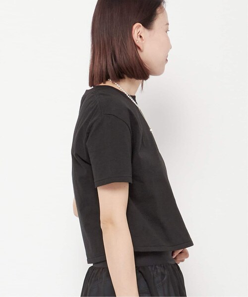 AP STUDIO Tシャツグレー AP STUDIO（エーピーストゥディオ）の「《予約》クロップドT