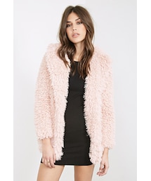 FOREVER 21 | フェイクシープオーバーコート(ジャケット/アウター)