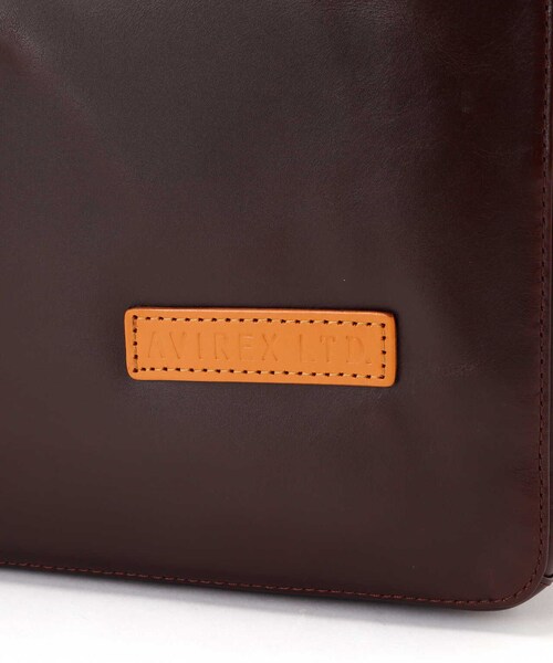 AVIREX（アヴィレックス）の「LEATHER TOTE BAG NOSE ART / レザー 