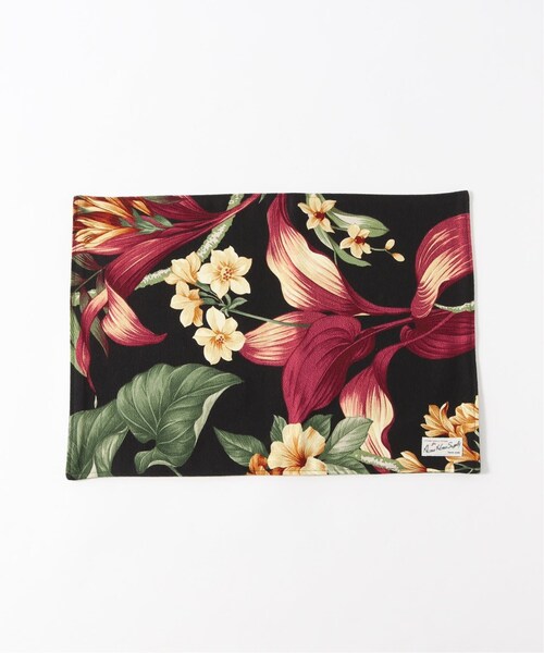 ACME FURNITURE（アクメファニチャー）の「BARKCLOTH PLACE MAT ハワイアン プレイスマット（その他・ブラック A/フリー）」の2枚目の写真