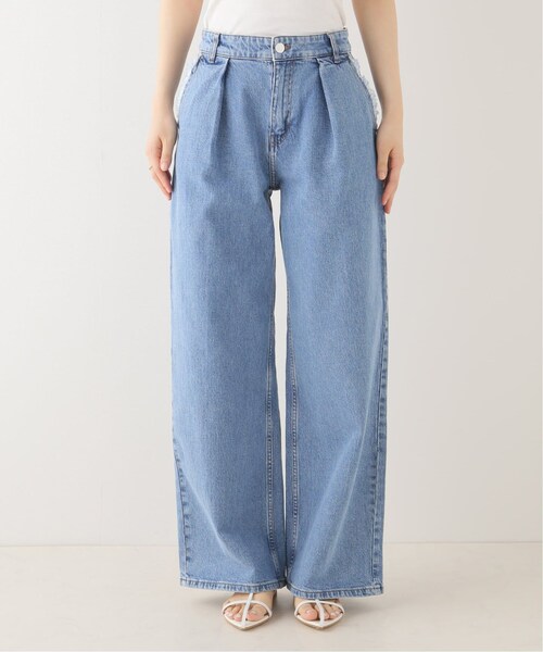 IENA（イエナ）の「【BAUM UND PFERDGARTEN/バウム ウンド ヘルガーデン】Organic Cotton Denim（その他・ブルー A/32/34）」の3枚目の写真