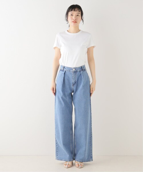 IENA（イエナ）の「【BAUM UND PFERDGARTEN/バウム ウンド ヘルガーデン】Organic Cotton Denim（その他・ブルー A/32/34）」の2枚目の写真