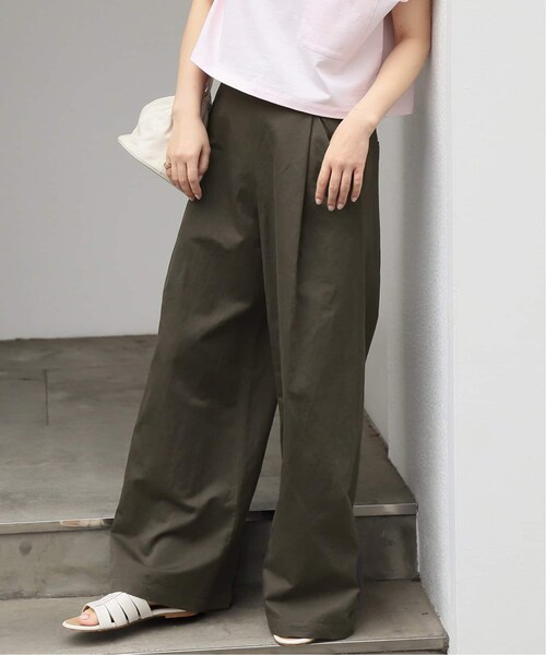 IENA(イエナ)の「LIEN ワイドスリットパンツ(その他・グレー/36/38)」の5枚目の写真