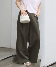 IENA（イエナ）の「LIEN ワイドスリットパンツ（その他）」