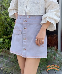 CIAOPANIC | 【ノベルティ対象アイテム】【H.S】オーバースカート付きショートパンツ(パンツ)