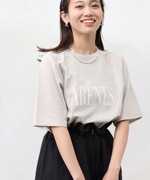 Chez toi | ラグランロゴT(Tシャツ/カットソー)