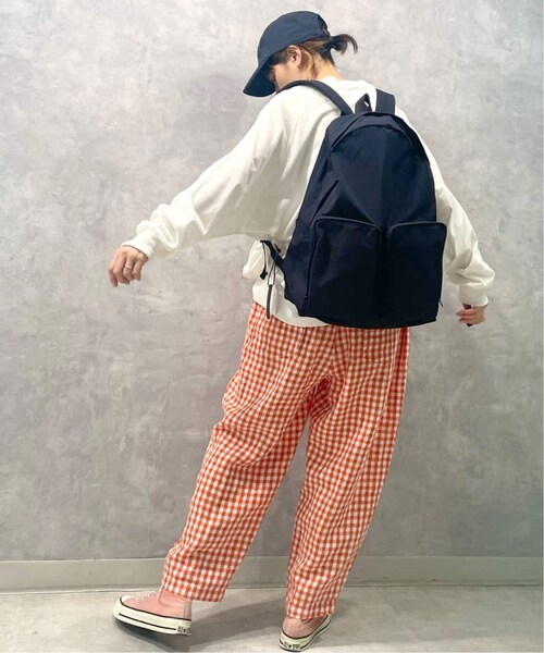 journal standard luxe リネンチェック イージータックパンツ JOURNAL STANDARD LUXE（ジャーナルスタンダード ラックス）の