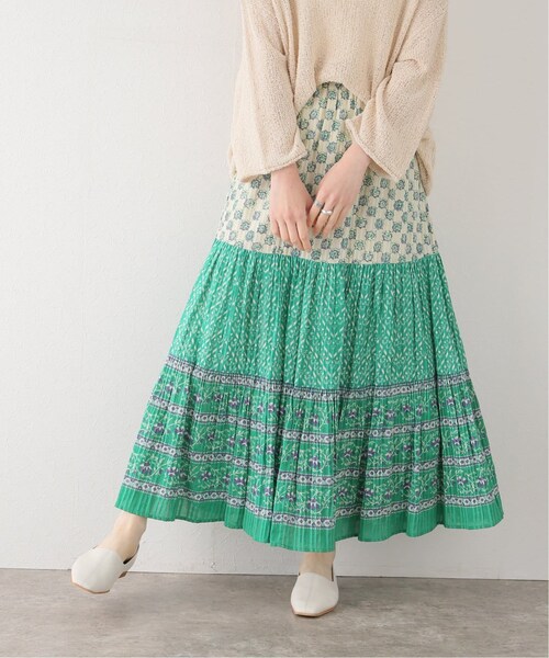 極美品✨サラマリカ　ジャーナル別注　インド製ロングスカート　黒　紫 2025年最新】sara mallika レディース ロングスカートの人気