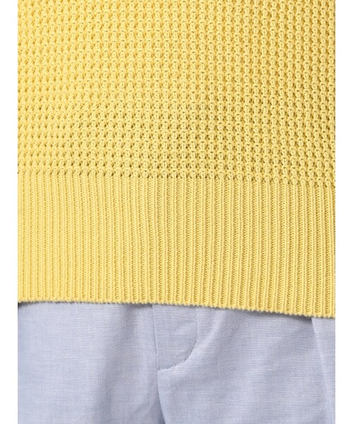 MYSELF ABAHOUSE（マイセルフアバハウス）の「タック編みクループルオーバー【GLOW2015年02月号P.39掲載】（トップス・レディース・オフホワイト/グレー/イエロー/ネイビー・F）」の10枚目の写真