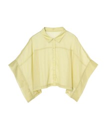 Green　Parks | ・ELENCARE DUE ラメシフォンショートシャツ(トップス)