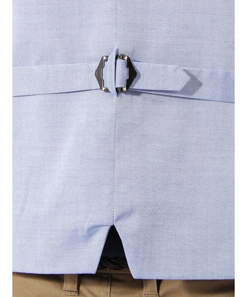 Blu e Grigio（ブルーエグリージオ）の「◇アントニオ・ラヴェルダ◇デニムルックジレ（セットアップジレ・メンズ・ネイビー（色柄コード：MA）・L/M/S）」の7枚目の写真