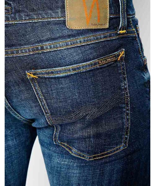 Nudie Jeans（ヌーディージーンズ）の「Nudie Jeans Tight Long John Skinny Fit Organic Calm Blues（デニムパンツ）」 WEAR