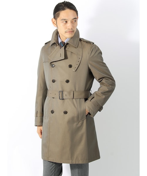 ユニバーサルランゲージ　ダブルトレンチコート　Mサイズ THE SUIT COMPANY - ユニバーサルランゲージ中綿入り ダブル