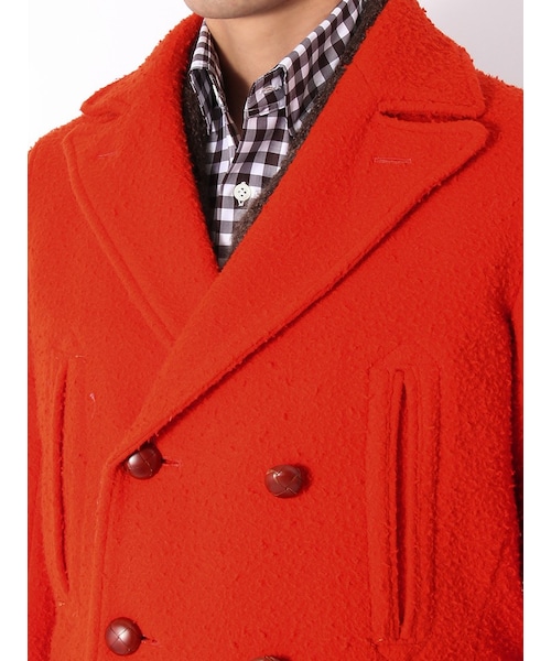 Sartoria Raffaniello オレンジ カセンティーノ コート Sartoria