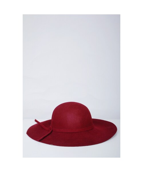 KLARRA（クラーラ）の「Rum Floppy Hat in Black（アクセサリー・レディース・Black/Burgundy）」の4枚目の写真
