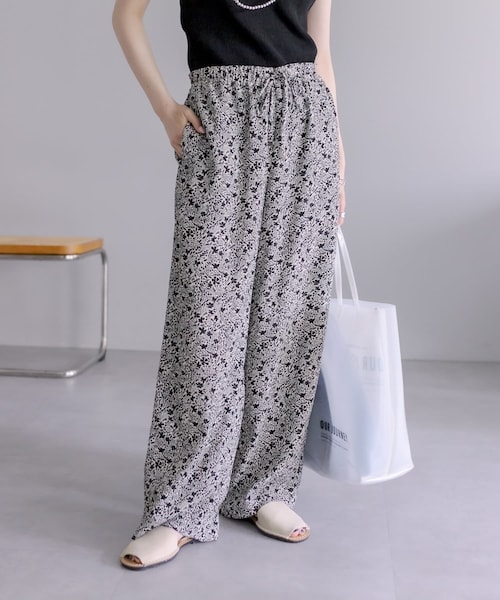 PUAL CE CIN（ピュアルセシン）の「【WEB限定】花柄プリント