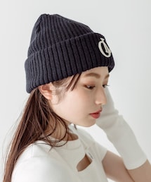 OLIVE des OLIVE | 刺繍入りニットキャップ(ニットキャップ/ビーニー)