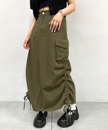 WHO'S WHO gallery | シャーリングロングカーゴSK(スカート)