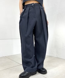 WHO'S WHO gallery | 【HiNT】2タックワイドスラックス(スラックス)