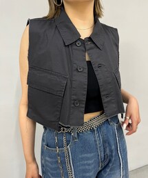WHO'S WHO gallery | ショートミリタリーベスト(ジャケット/アウター)