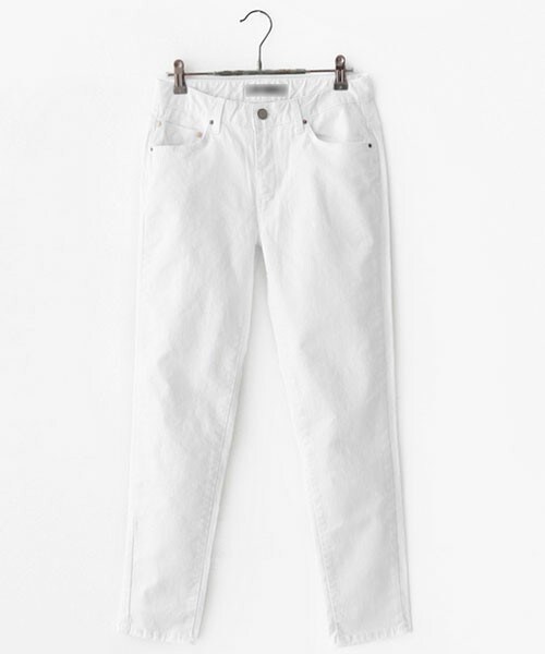 DHOLIC（ディーホリック）の「2204パステルスリムラインパンツ（その他パンツ・レディース・ブラック/ホワイト/グレー/ピンク・XS/S/M/L）」の2枚目の写真