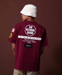 AVIREX | 《COLLECTION》AIR NATIONAL GUARD PATCH T-SHIRT / エアナショナルガード Tシャツ(トップス)
