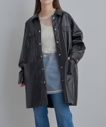 COLONY 2139 | 【6.16(金)18:00販売】フェイクレザーカバーオール(カバーオール)