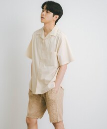 Kastane（カスタネ）の「【WHIMSIC】OPEN COLLAR SHIRT（トップス）」