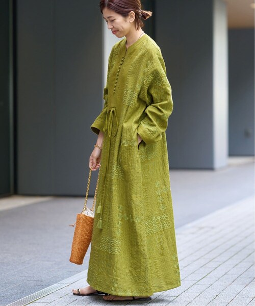 IENA - 出品5/14迄【IENA LA BOUCLE】麻ローンワークシャツ＊新品＊イエナ IENA LA BOUCLE（イエナラブークル）の「IENA LA BOUCLE 麻