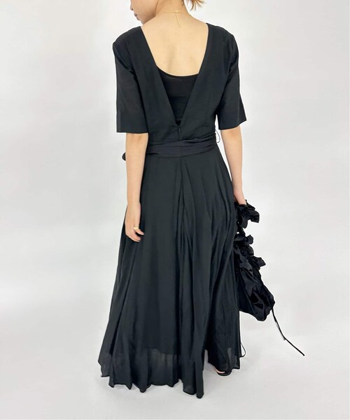 【EDIT.FOR LULU】DOBBY STRIPE PLAIN DRESS EDIT. FOR LULU（エディットフォールル）の「Stripe Dobby Dress