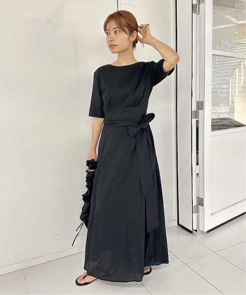 【EDIT.FOR LULU】DOBBY STRIPE PLAIN DRESS EDIT. FOR LULU(エディットフォールル)の「Stripe Dobby Dress