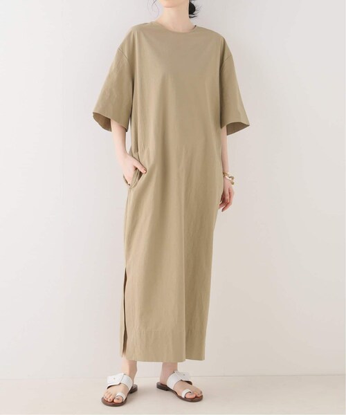 IENA（イエナ）の「Cotton Sable Tドレス（）」 - WEAR 