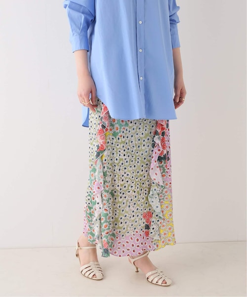 IENA マルチフラワースカート IENA（イエナ）の「マルチフラワースカート◇（スカート）」 - WEAR