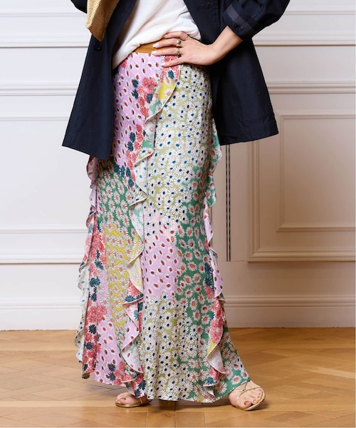IENA（イエナ）の「IENA LA BOUCLE LISAマルチフラワーラッフル
