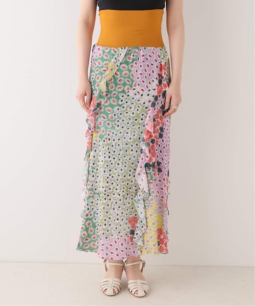 定価31,900円 IENA LA BOUCLE フラワーラッフルスカート 美品 IENA LA BOUCLE フェードフラワー ラッフルスカート◇ - メルカリ